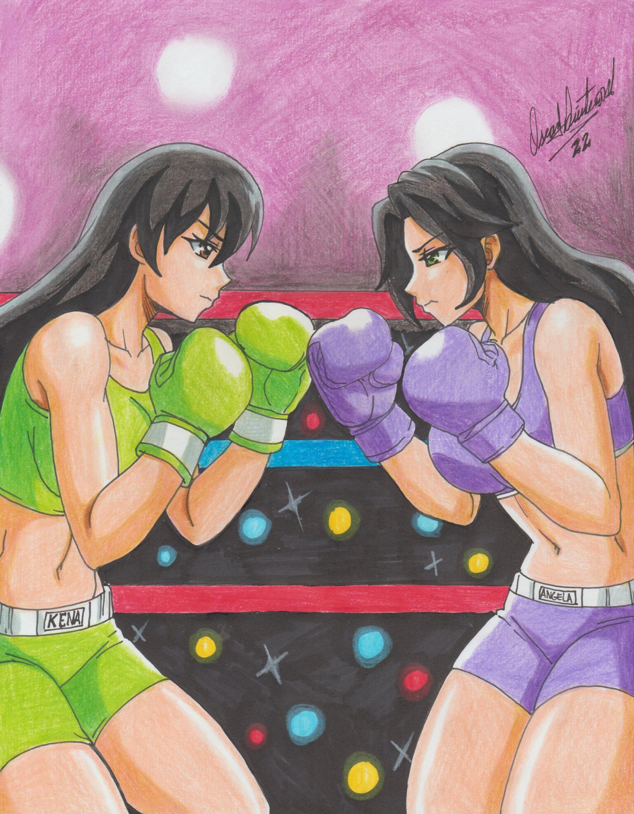 Angela Vs Kena Part 2: Ready to Fight