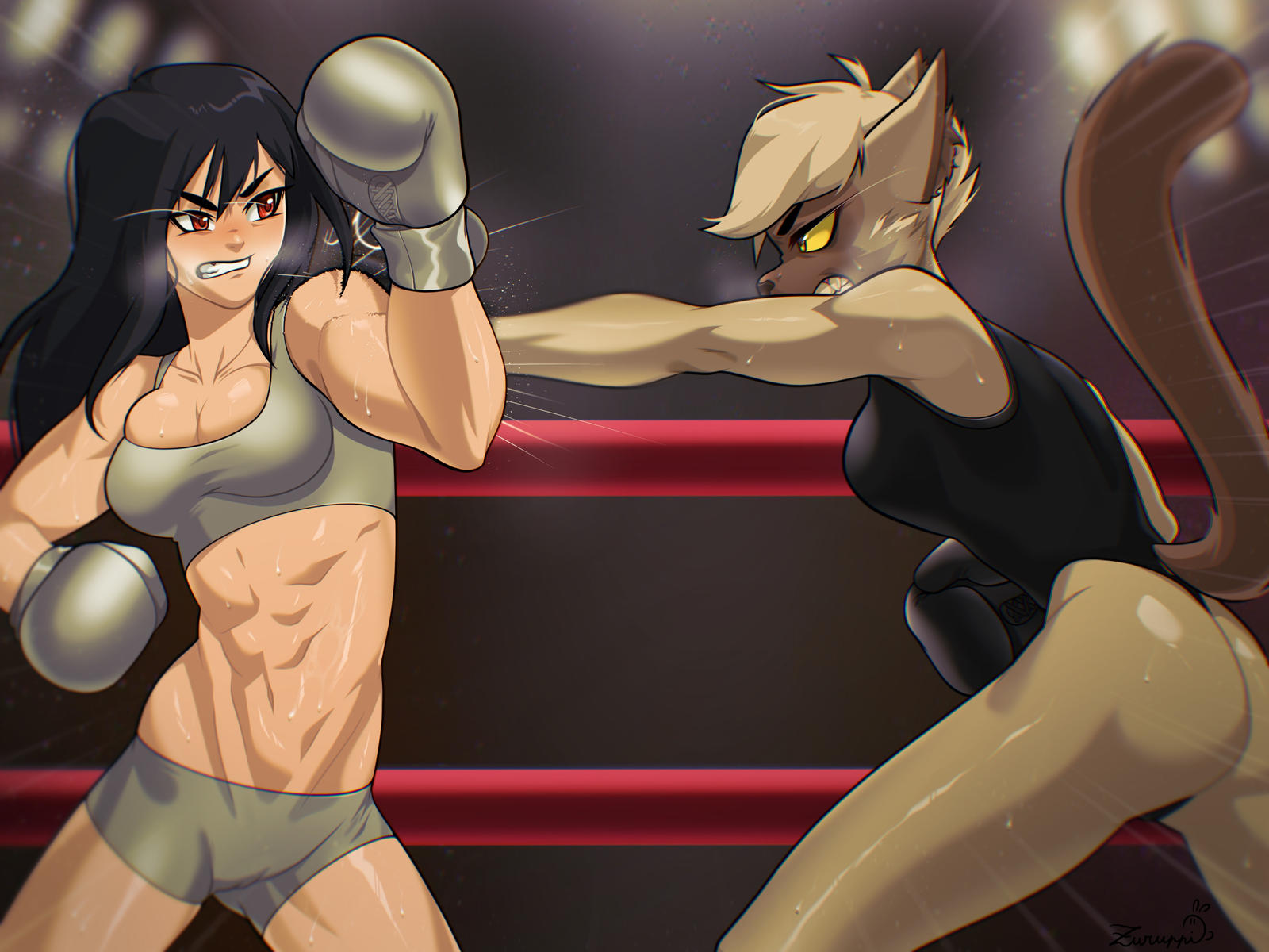 Cicilia vs Yang - Here comes my counterattack