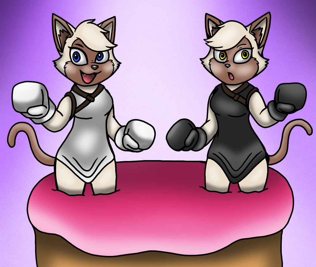 Yin and Yang - Birthday cake surprise