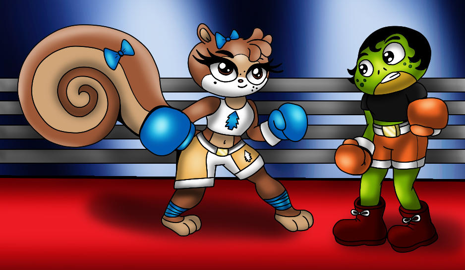 Stacy and Fola by Vixdojofox