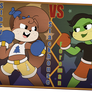 Stacy vs Fola - Flytrap boxing poster