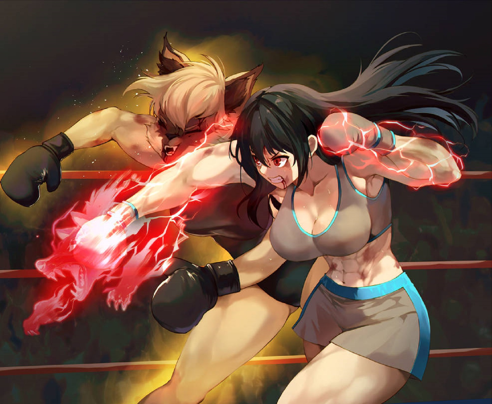 Cicilia vs Yang - Bite this CAT!!