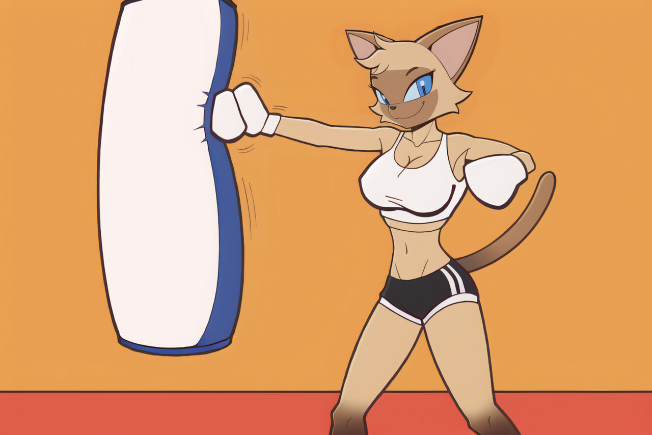 Yin - Heavy bag workout