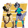 Yang vs Tabitha - You're going down!!
