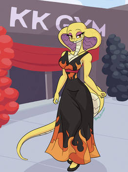 KK - Grand opening her own GYM
