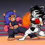 Cardemomo vs Gio Samitto - Boxing Cat Match