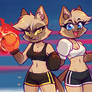 Yang and Yin - Power Glove fire and ice
