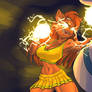 Deborah.B - Test out her special power glove