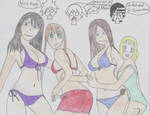 Soul Eater beach 2 by thecartoongirl22