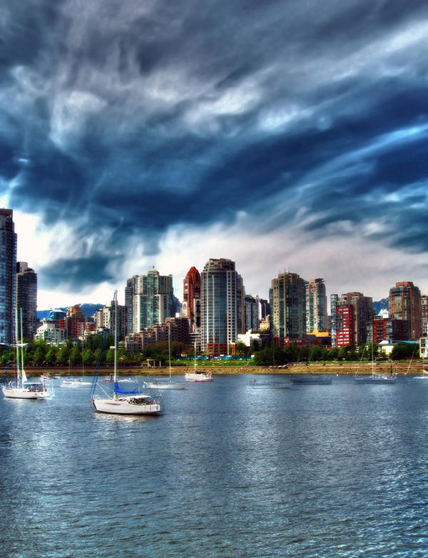 False Creek, Vancouver, BC HDR by DTherien