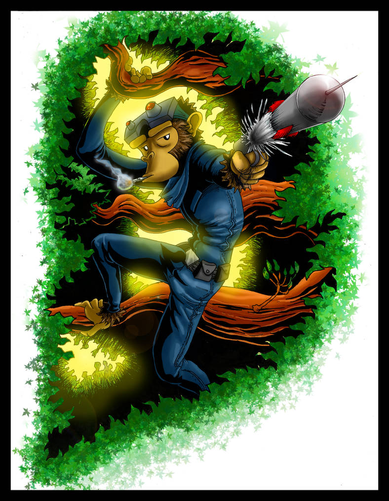 Assassin Monkey: Damien by SemajZ on DeviantArt