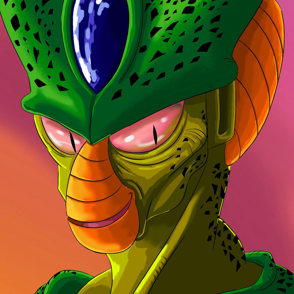 DBZ fan art: Cell by SemajZ on DeviantArt