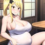 Pregnant Lucy Heartfilia (Fairy Tail)