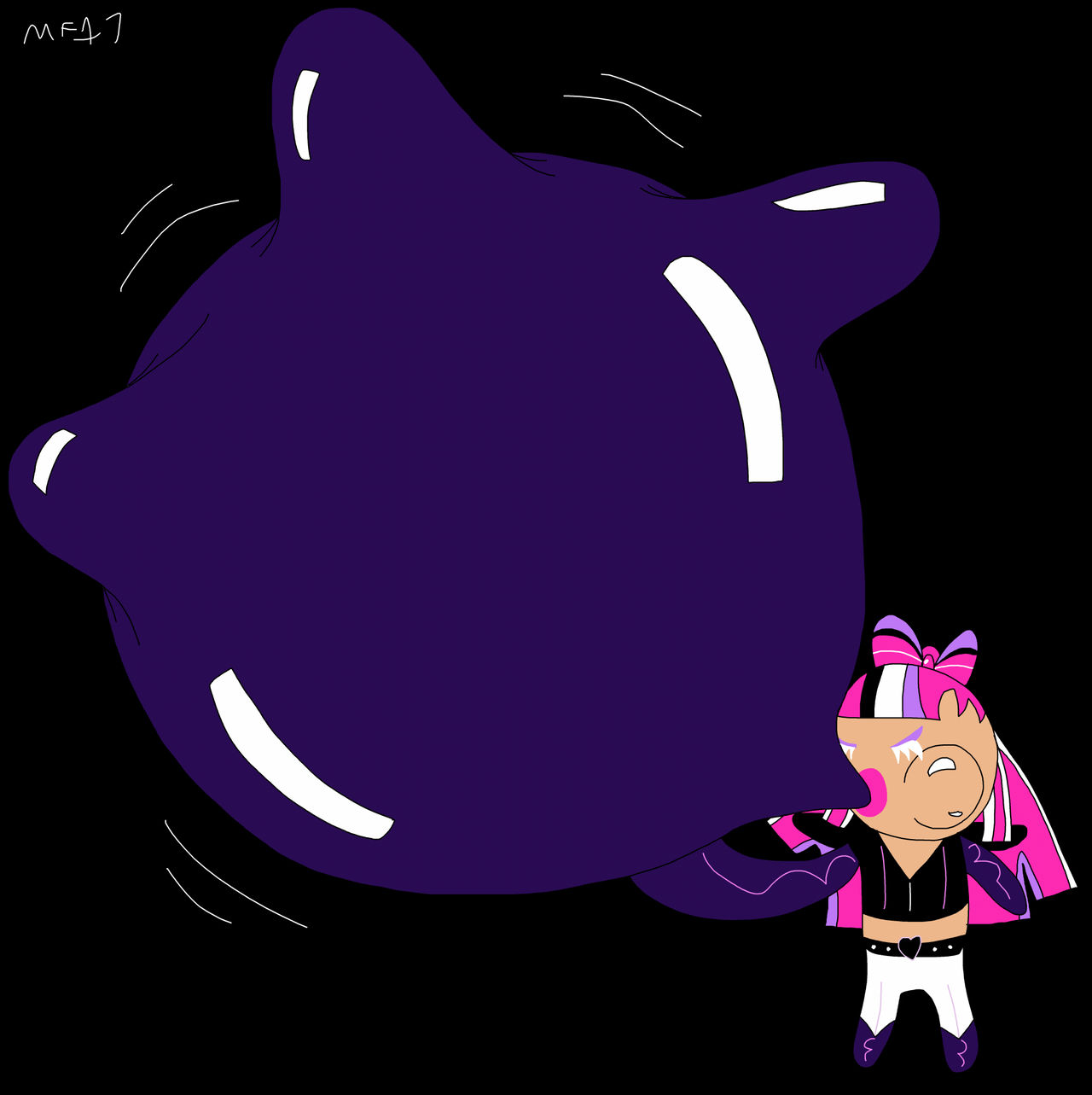 Shining glitter cookie black magic inflation reup by Cheddarthedoggie ...