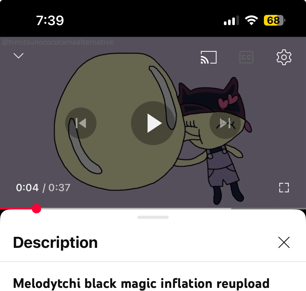 Magik Inflation Melodytchi black magic inflation video reupload by Cheddarthedoggie on ...