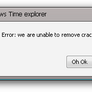 error. windows explorer