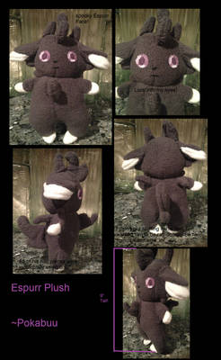 Espurr Plush SOLD