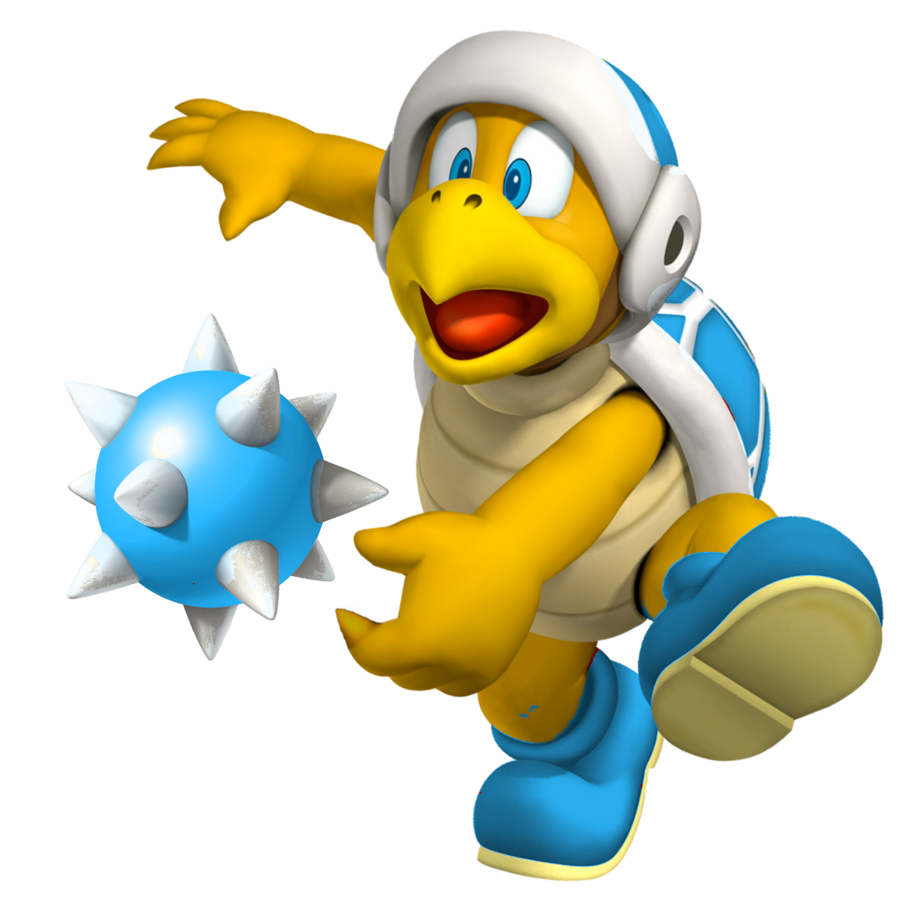 Sky Blue Spiny Bro by BroCharacterFan on DeviantArt