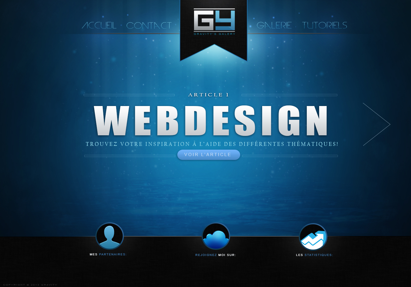 Blue Webdesign