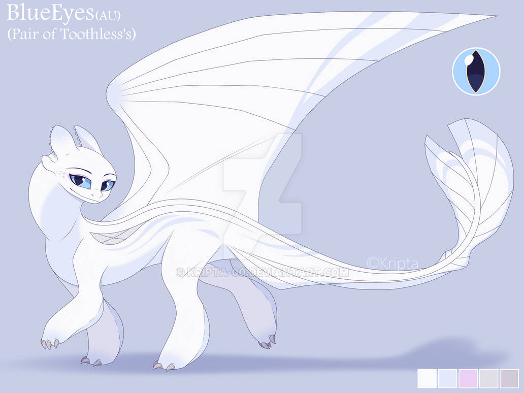 Light fury(V2) by KriptA-00 on DeviantArt