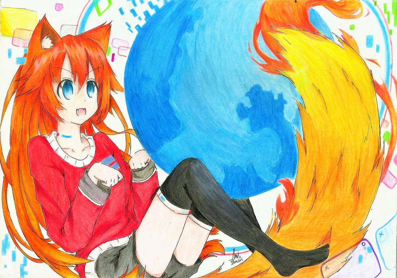 Mozilla Firefox аниме