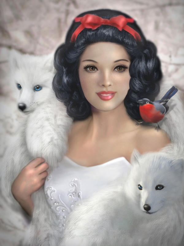 SNOW WHITE by DonatellaDrago