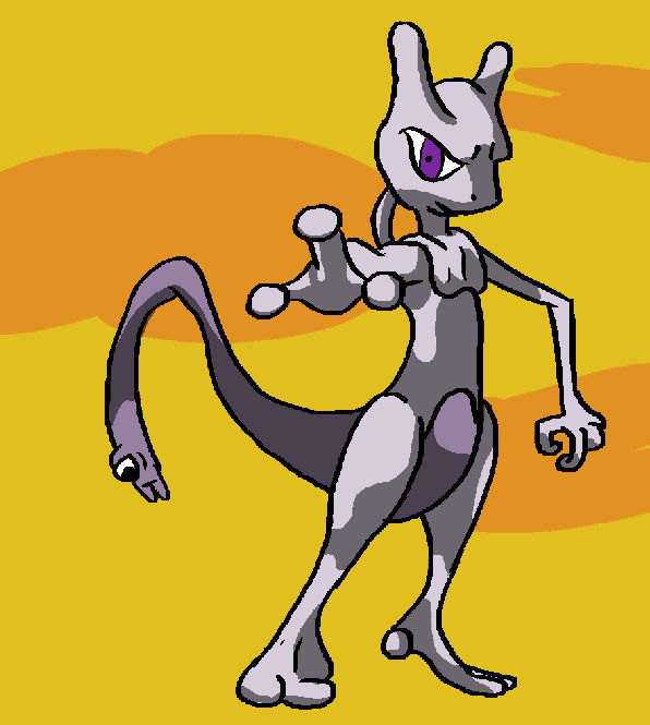 July 20: Mewtwo by McDonaldbros on DeviantArt
