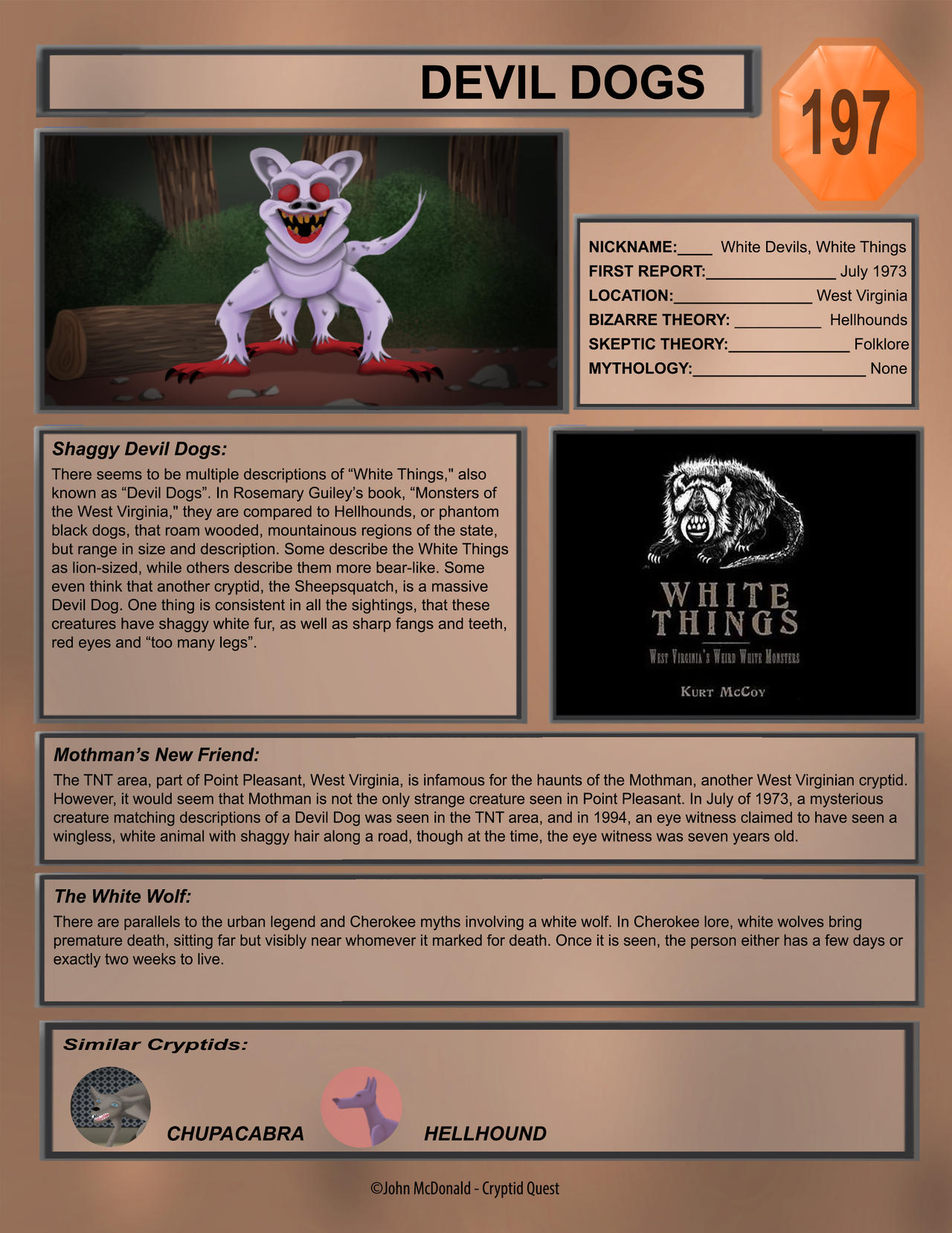 Cryptid Month: Devil Dogs by McDonaldbros on DeviantArt