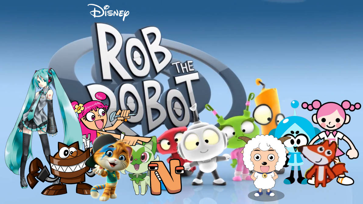 My favorite charcters with Rob the robot by StudioPangoFan2013 on ...