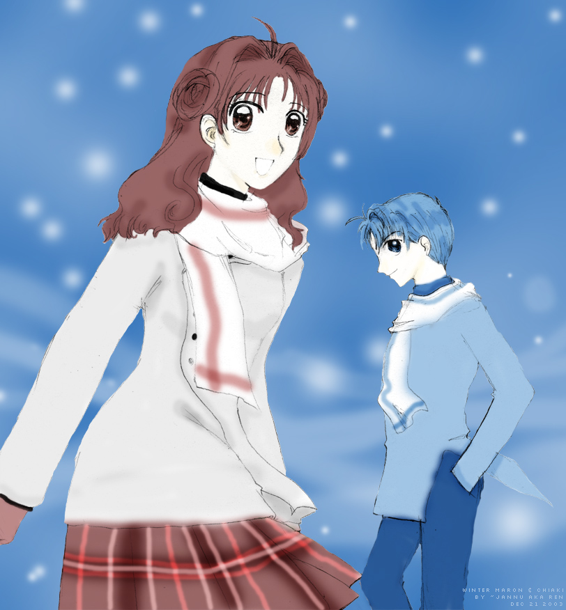 Winter Maron and Chiaki