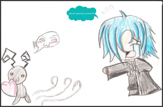 Zexion and his heart xD