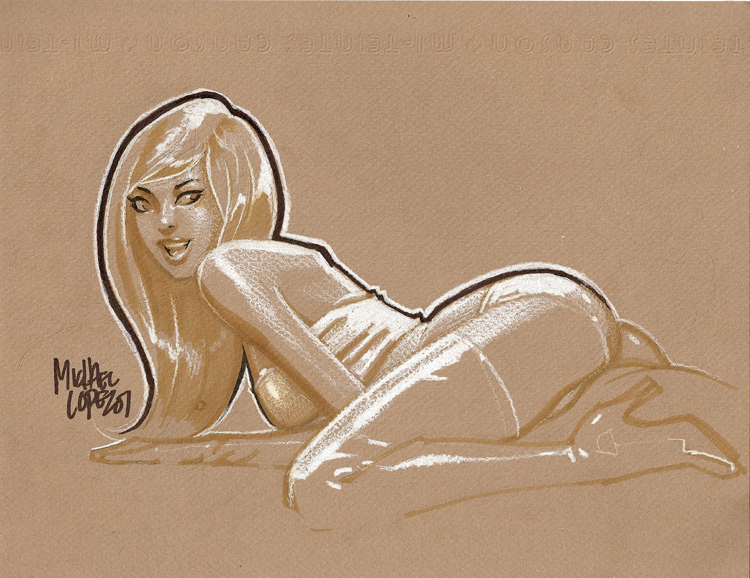 Emma Frost Sketch