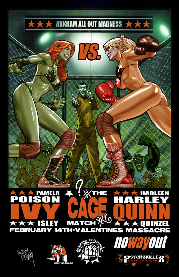 Poison Ivy vs Harley Quinn