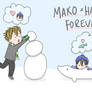 Mako x Haru: Snow Love