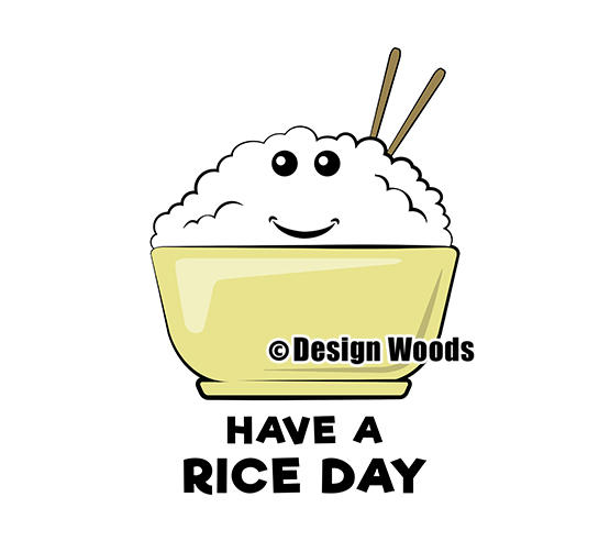 Funny Rice Pun Character Illustration by DesignWood on DeviantArt