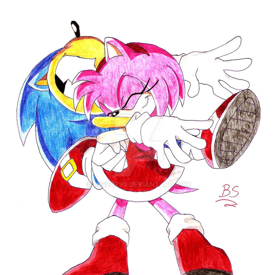 Sonic And Amy Forever by Conjoined-RainMaker on DeviantArt
