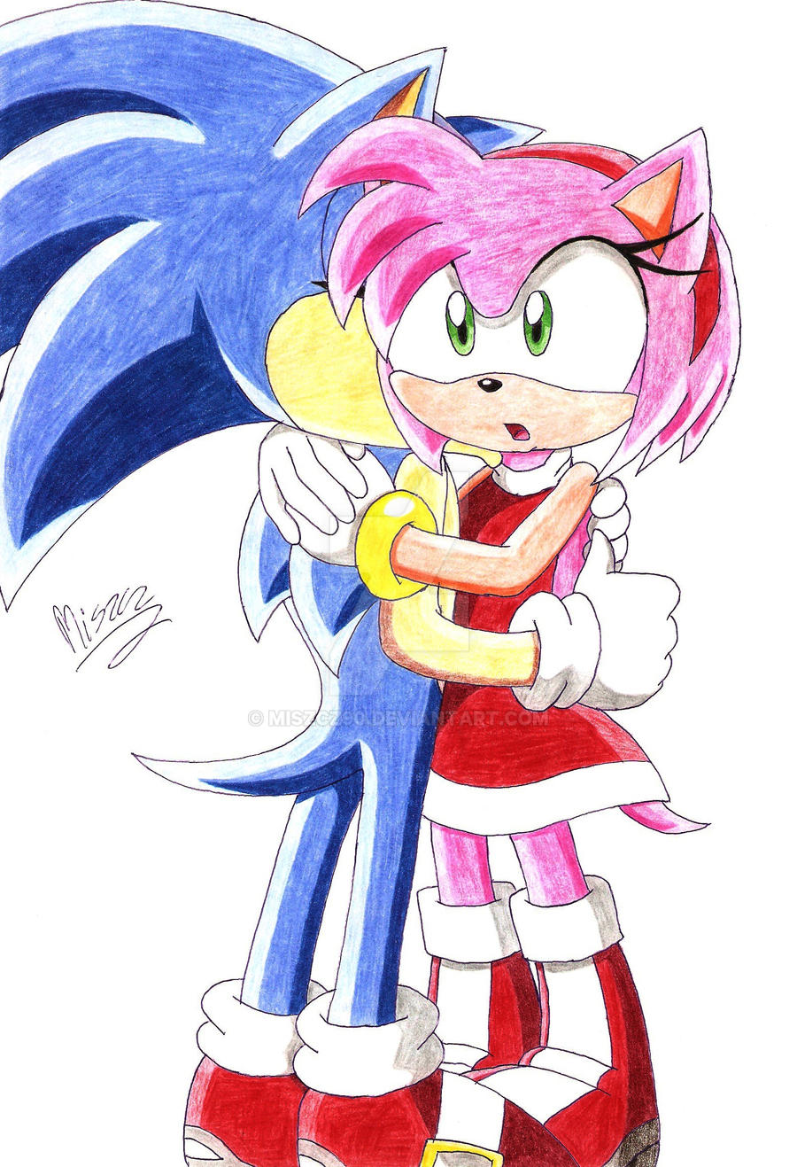 SonAmy French Kiss by amyrose116 on DeviantArt