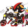 Rouge, Shadow and his motorbike