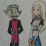 Beast Boy and Terra