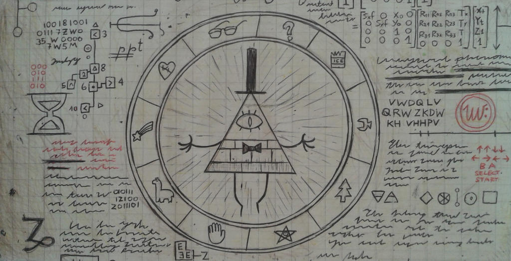 Bill Cipher Page by mahmusx on DeviantArt