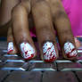 Bloody nails