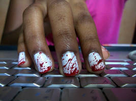 Bloody nails