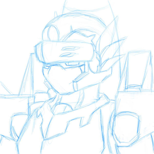 Knight in Painter WIP by LoneGenesis on DeviantArt