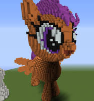 Scootaloo in Minecraft