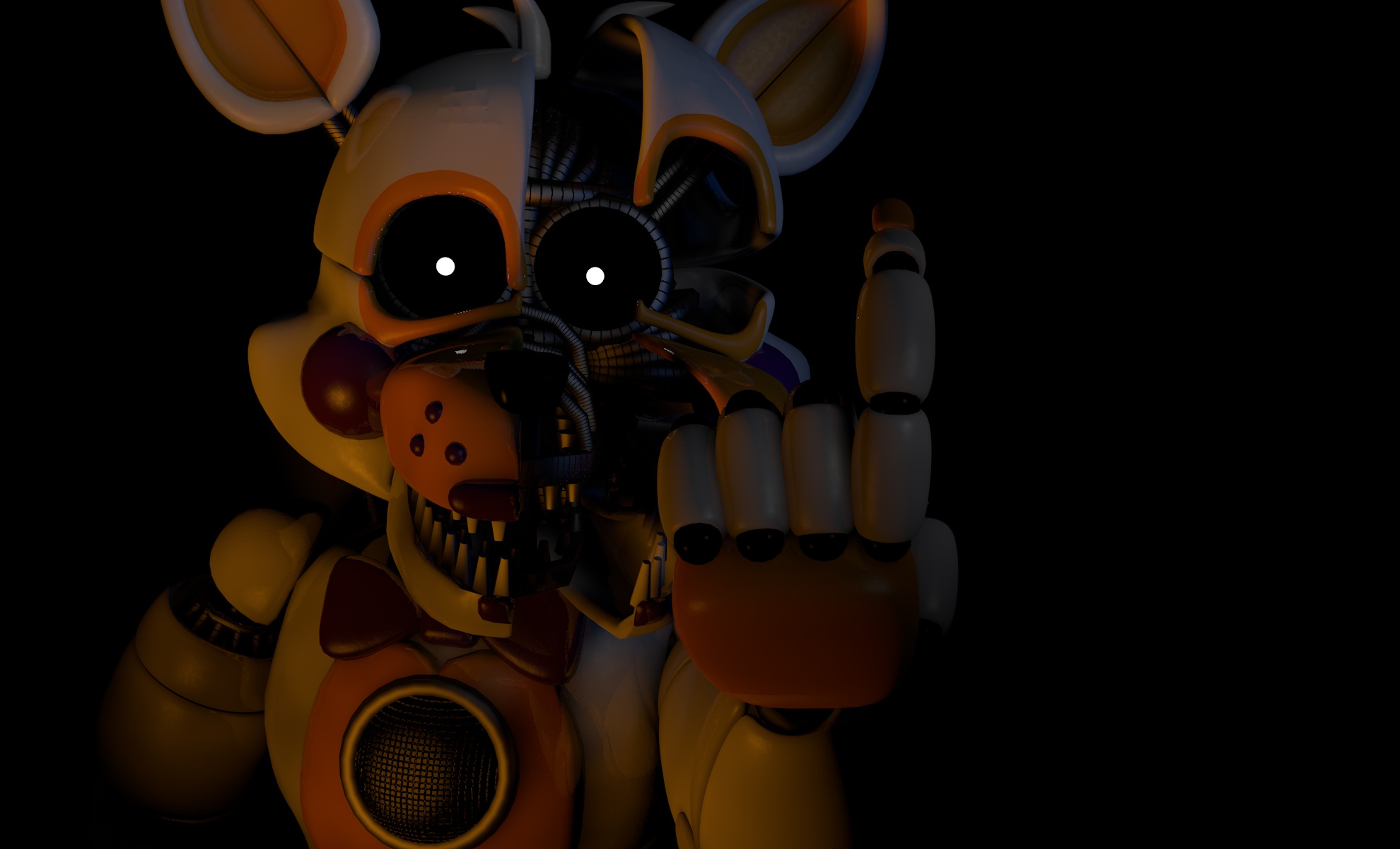 Custom Night - Molten Freddy Jumpscare by FoxyCyber on DeviantArt