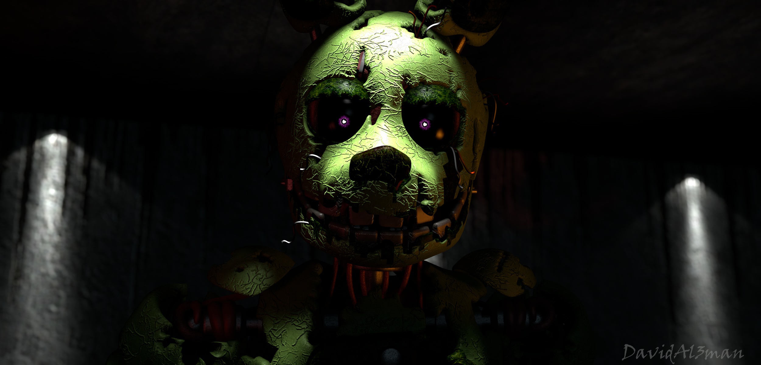 Springtrap Wallpaper by DavidAl3man on DeviantArt