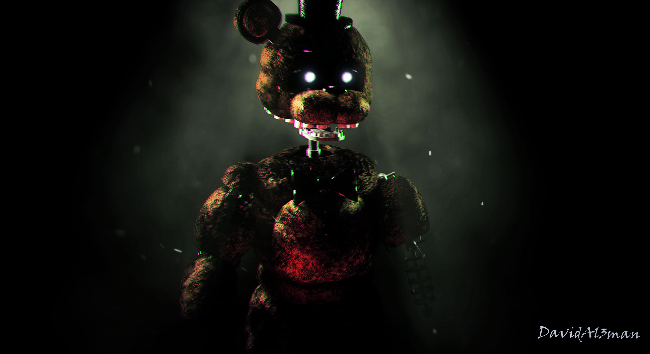 Ignited Freddy - Joy Of Creation by ScooperExeBR on DeviantArt