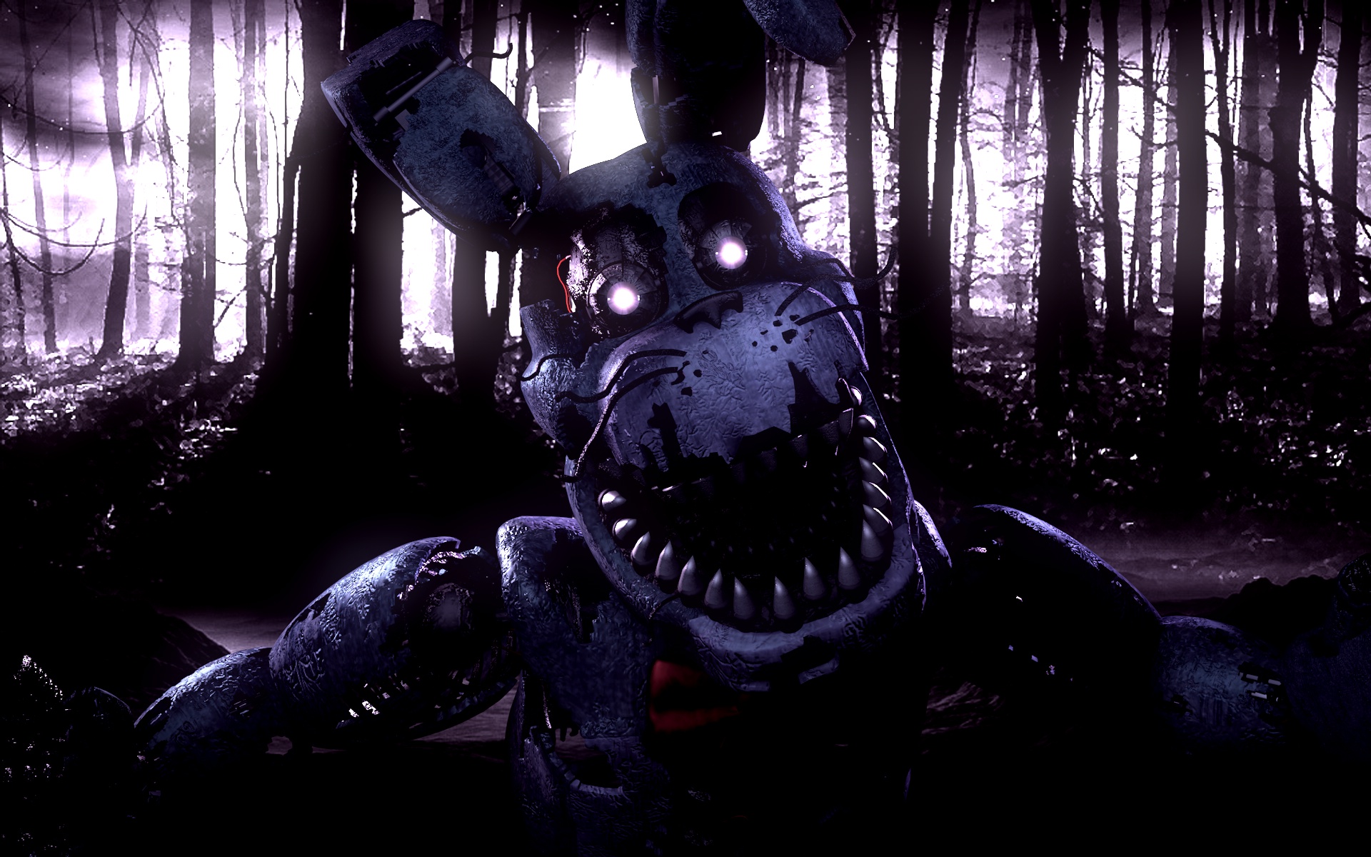 SFM FNaF] Nightmare Bonnie Wallpaper by RedHeadRetard on DeviantArt