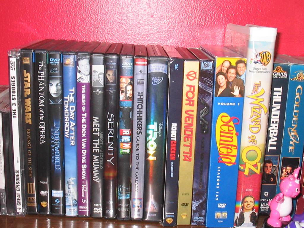 DVDs by TheimmovableWall on DeviantArt