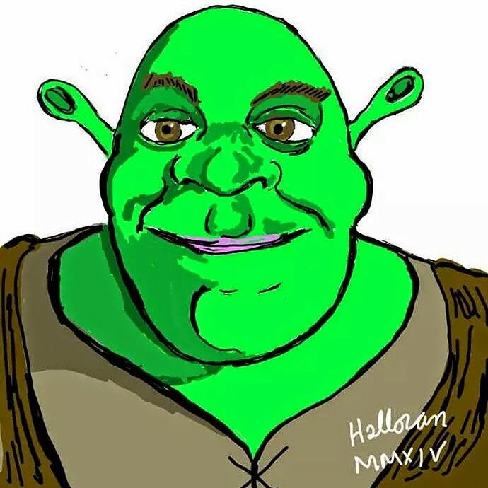 Shrek the Ogre by RobynHillZoneAct25 on DeviantArt